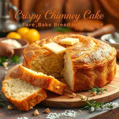 Crispy Chimney Cake - Bake Fresh Bread at Home